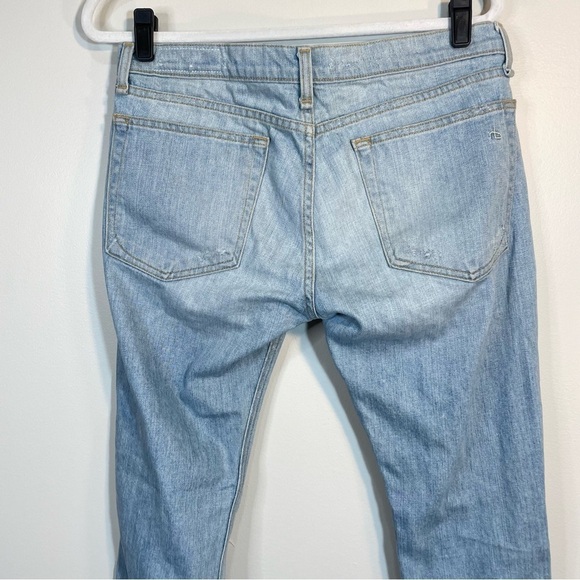 Rag & Bone The Dre Thrasher Jeans Size Womens 28 Low Rise Y2K - Picture 8 of 13